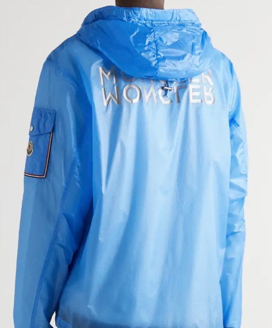 Moncler Ebizo Logo Nylon-Ripstop Hooded Jacket