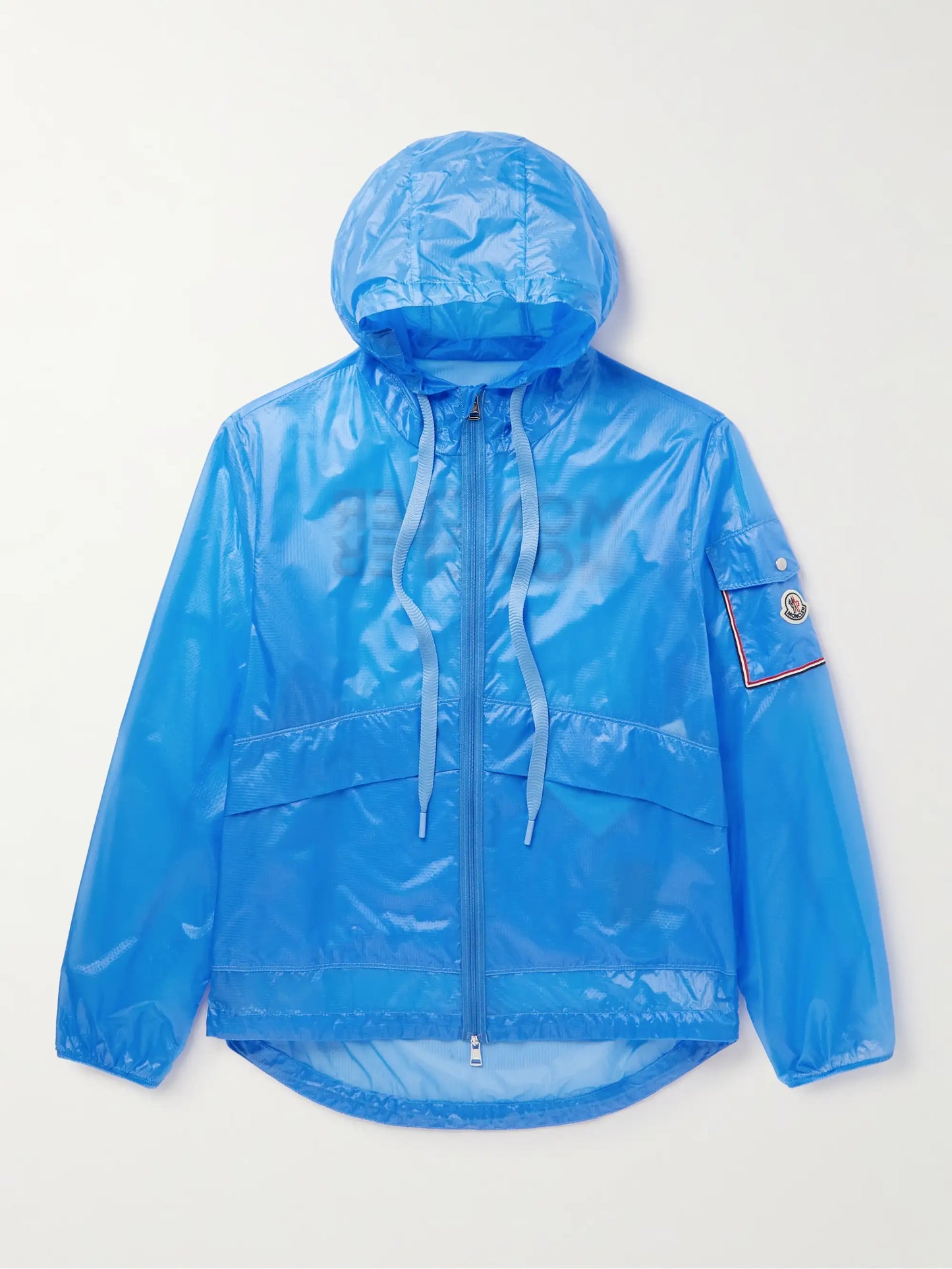 Moncler Ebizo Logo Nylon-Ripstop Hooded Jacket