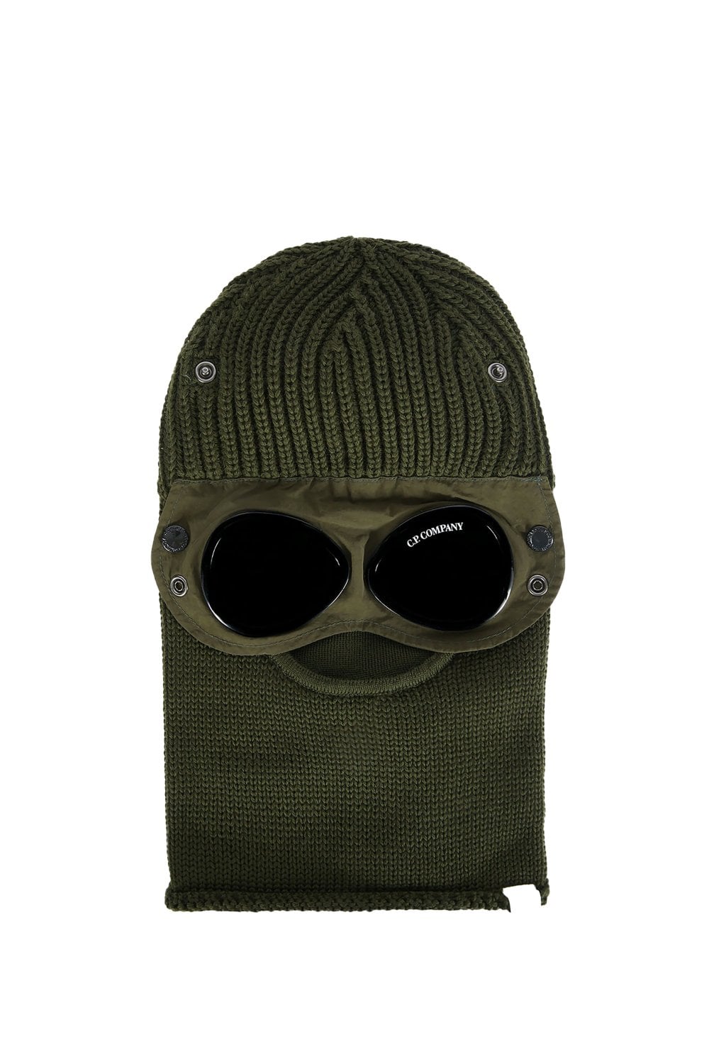 CP COMPANY
Wool Goggle Balaclava Green