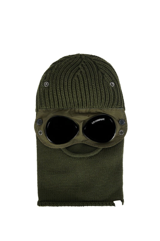 CP COMPANY
Wool Goggle Balaclava Green