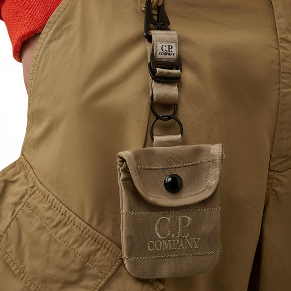 CP COMPANY
Herringbone Key Chain Pouch