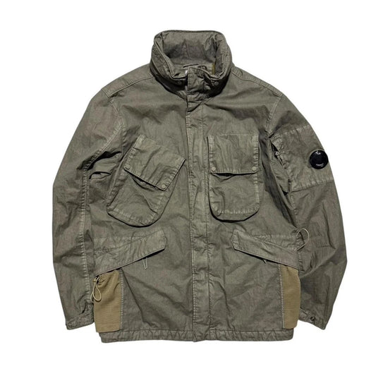 CP Company 50 FILI GUM UTILITY JACKET in the SENECA ROCK