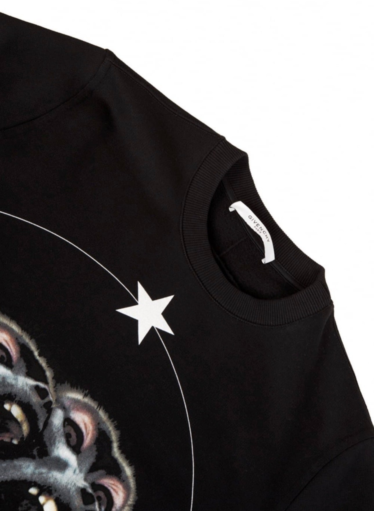 GIVENCHY Cuban Fit Screaming Monkeys Sweatshirt Black